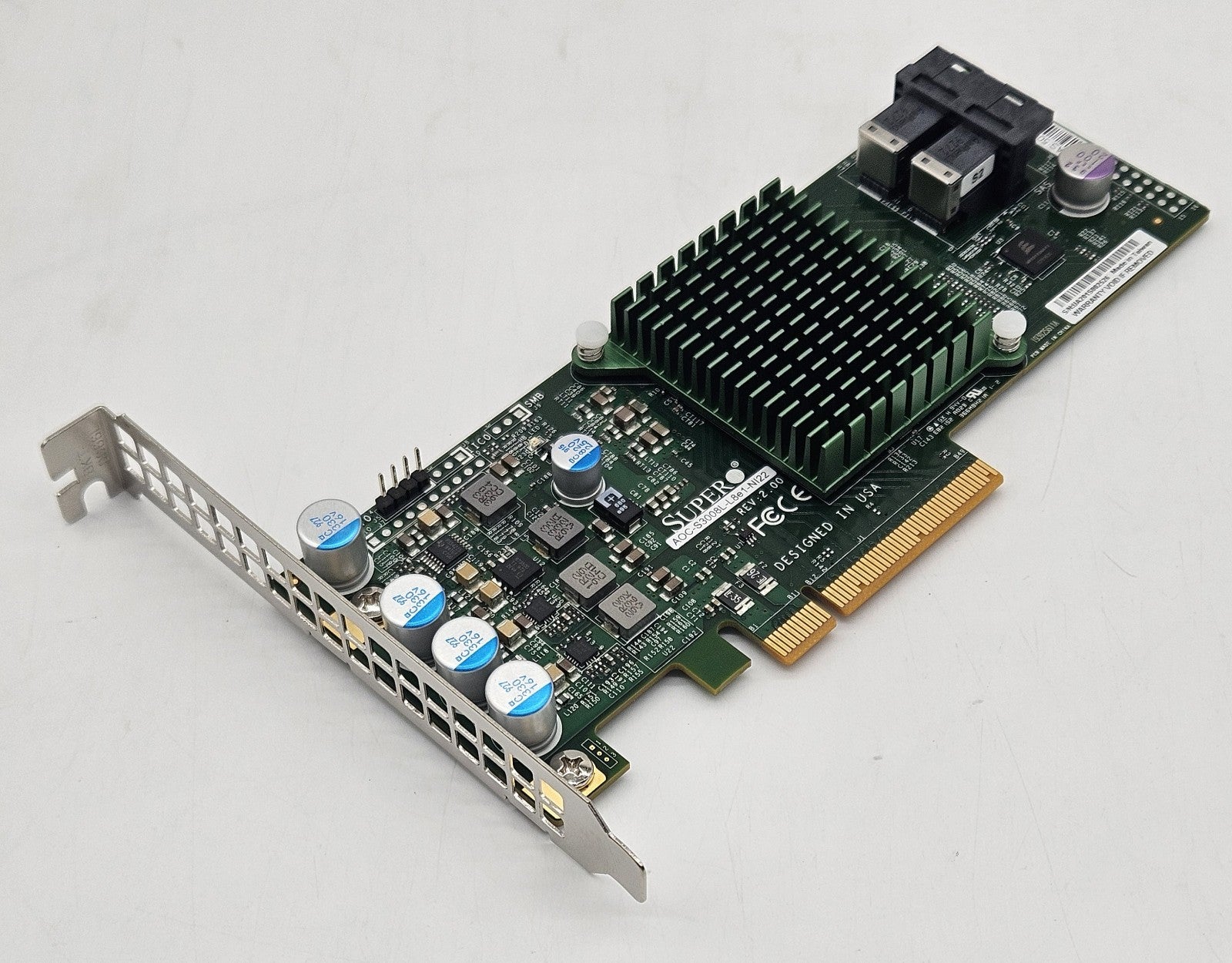 Supermicro 8-Port 12Gb/s SAS PCIe x8 HBA High Profile  AOC-S3008L-L8E1-NI220