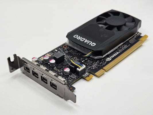 Nvidia Quadro P1000 4GB GDDR5 PCI-e 3.0 x16 (Low Profile) Video Graphics Card0