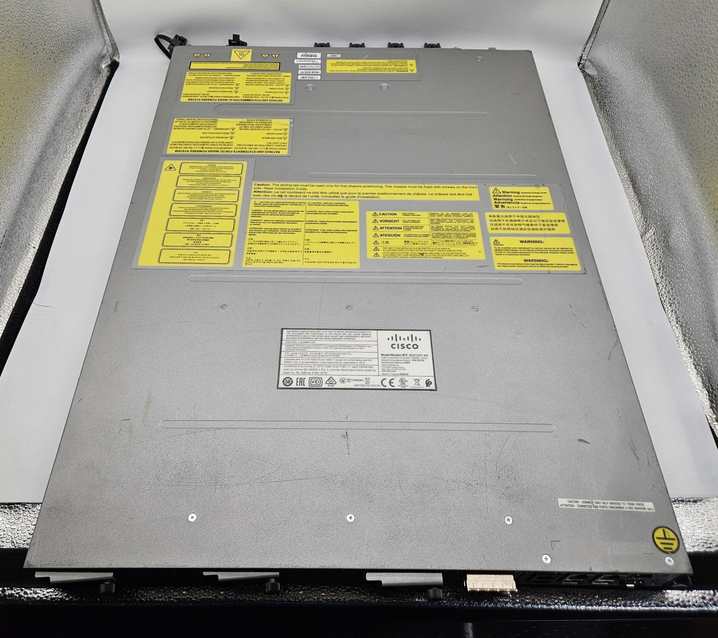 Network Convergence System w/ Module & 2x Power Supplies NCS1001 READ2