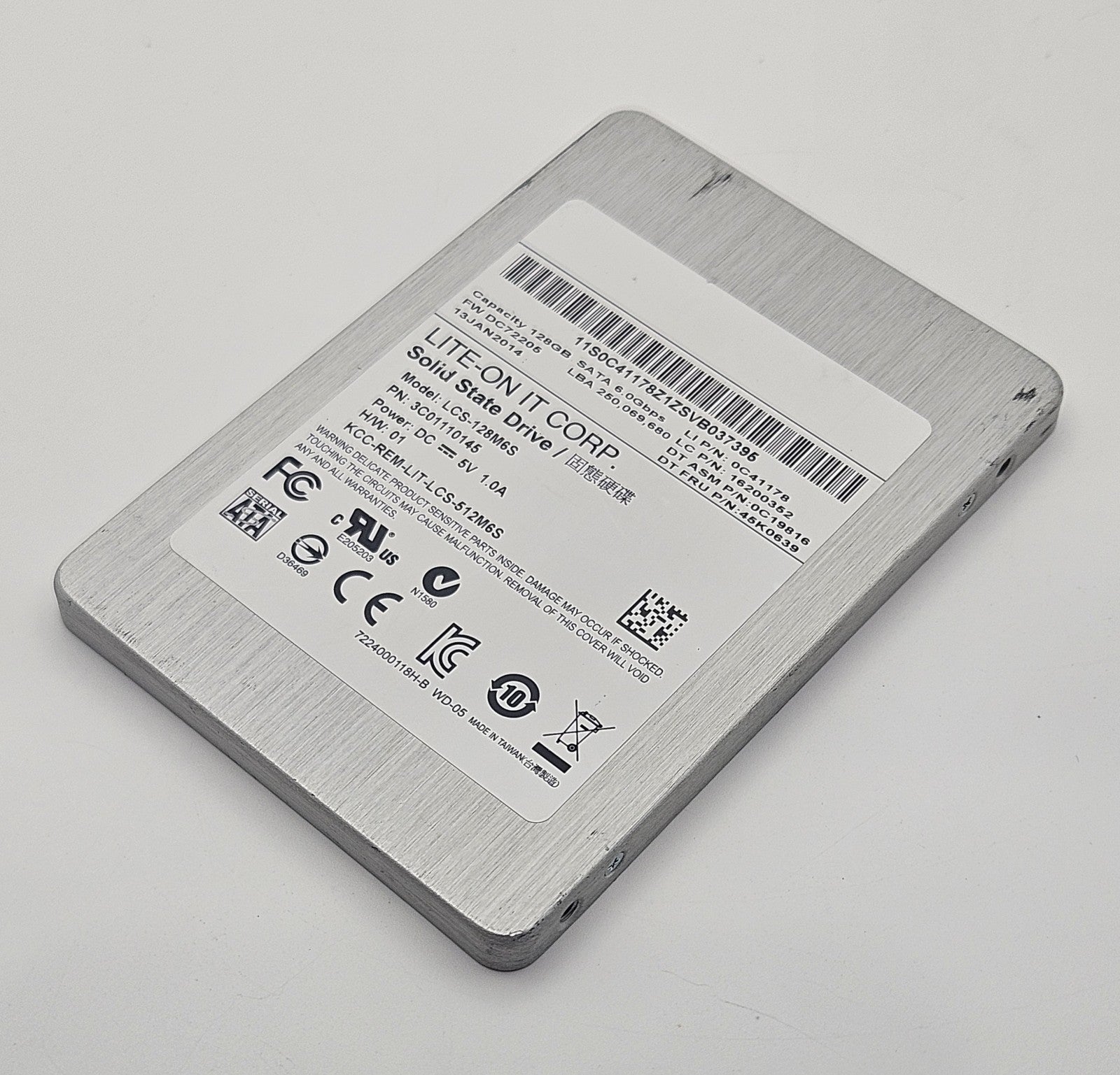 Lite-On M6S 128GB MLC SATA 6Gbps 2.5" SSD LCS-128M6S0