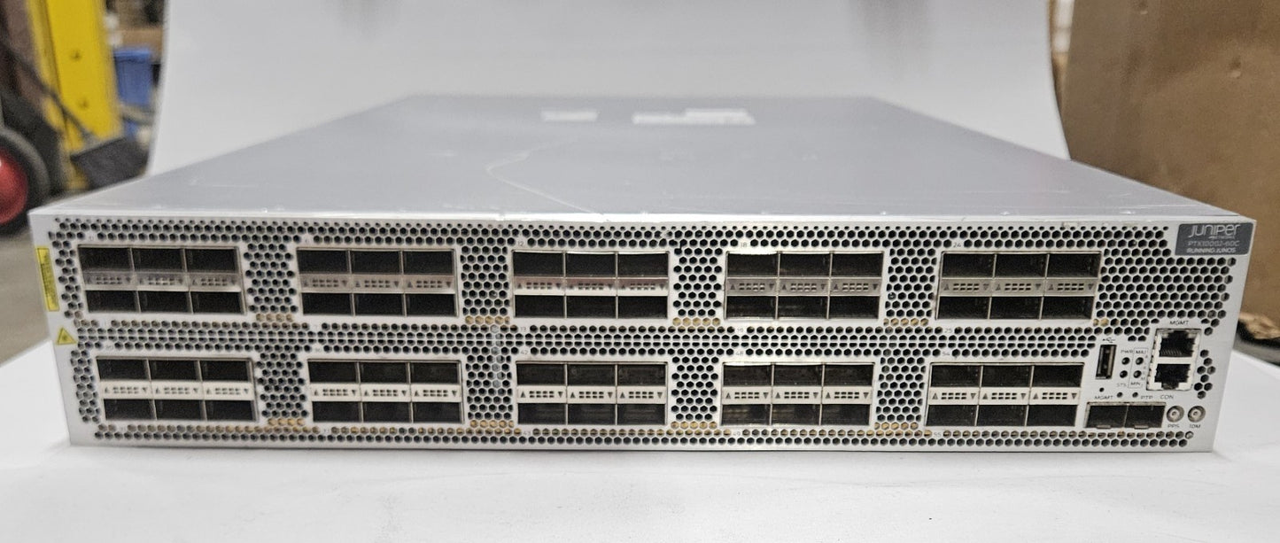 Juniper PTX10002-60C 60-Port 100Gb QSFP Network Switch w/ 4x PSU JNP10002-60C1