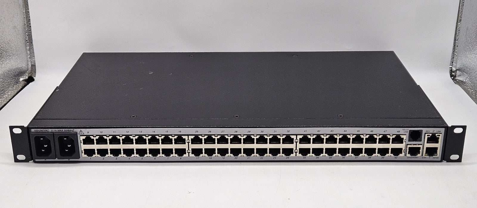 MRV 48-Port Remote Presence Manager Secure Console Server LX-4048T-102AC3