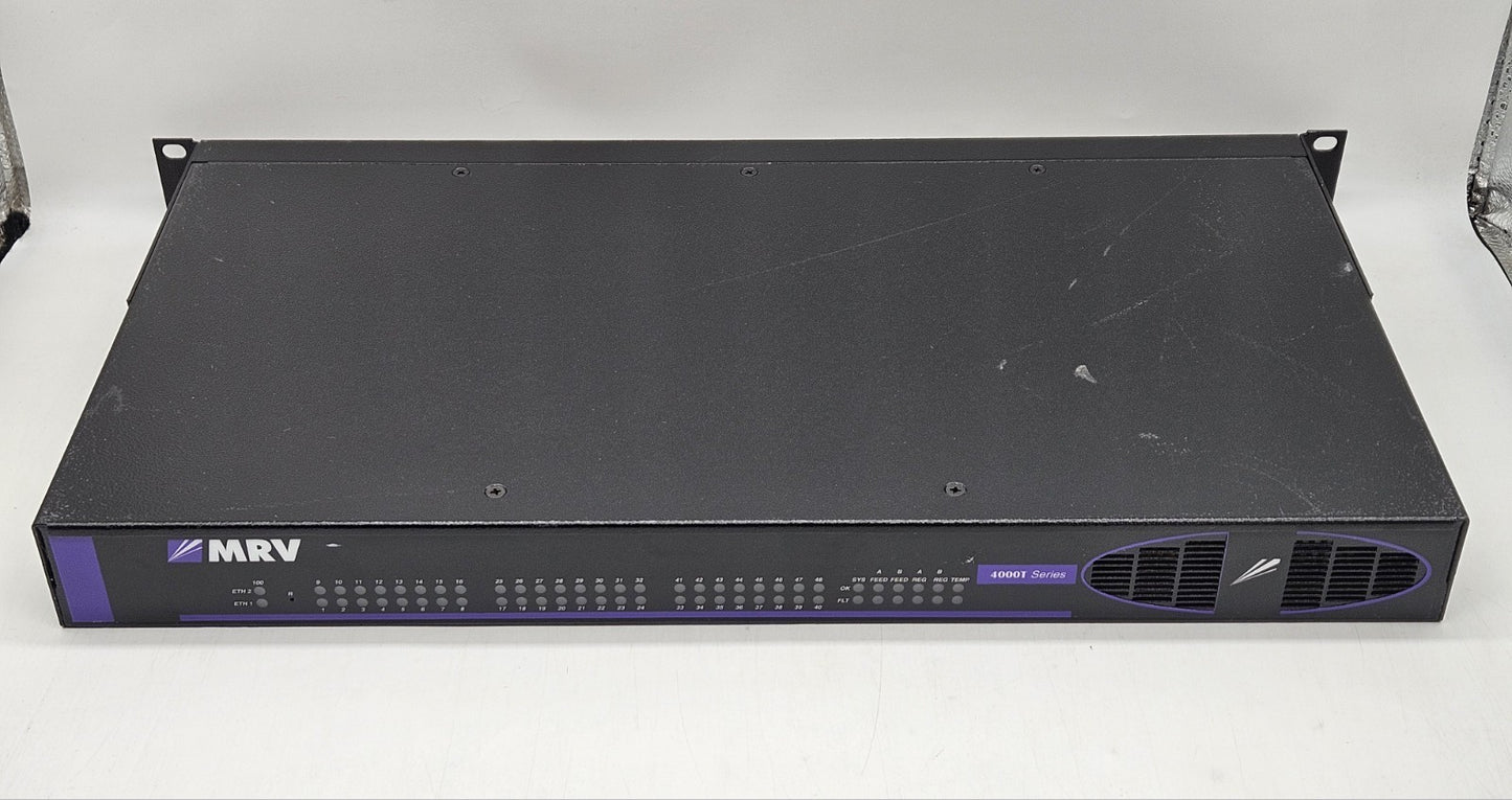MRV 48-Port Remote Presence Manager Secure Console Server LX-4048T-102AC0