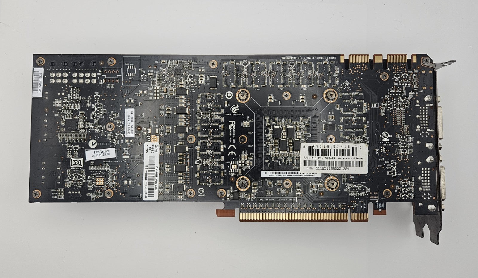 EVGA GeForce GTX 580 1.5GB GDDR5 PCI-E 2.0 x16 Video Graphics Card3