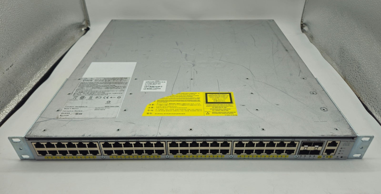 Cisco Catalyst 4900 48-Port GbE & 4-Port SFP+ Network Switch WS-C4948E0