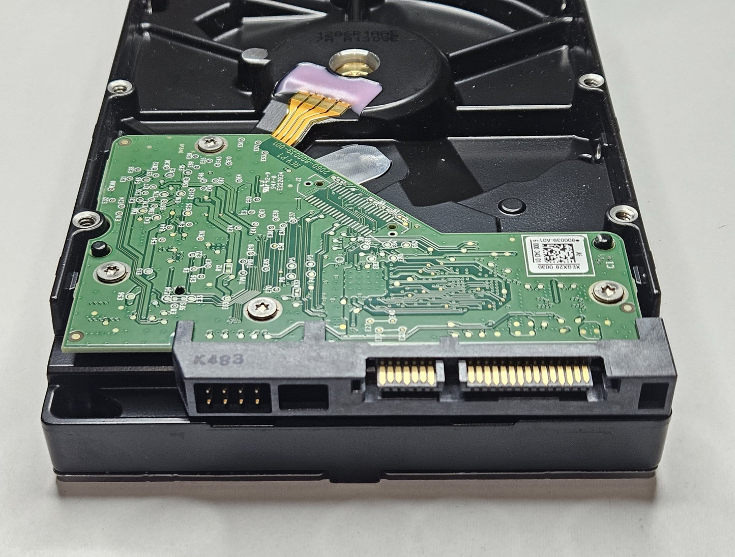 LOT OF 2 Western Digital Blue 1TB 7.2K RPM SATA 6Gbps 3.5" Hard Drive WD10EZEX2
