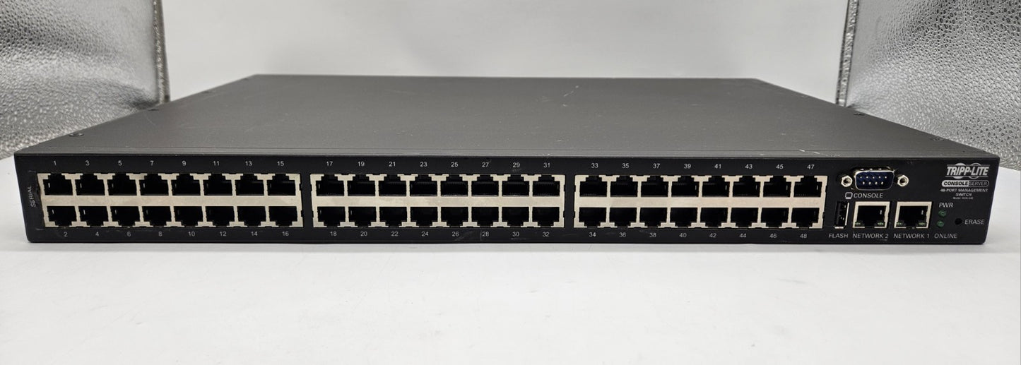 Tripp Lite 48-Port Serial Console Server Management Switch B096-0481