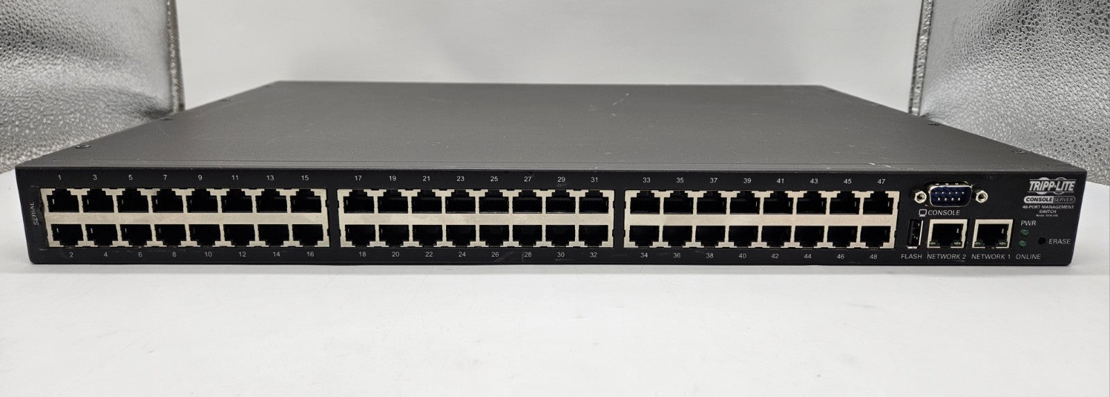 Tripp Lite 48-Port Serial Console Server Management Switch B096-0481