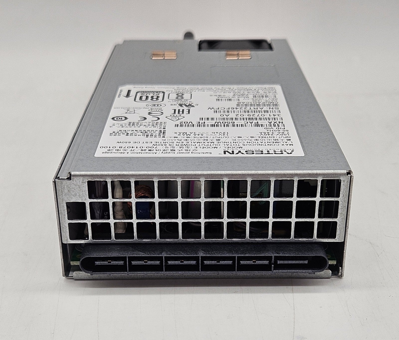 LOT OF 2 Cisco 650W PSU Nexus 3000/9000 Switches (Port Exhaust) NXA-PAC-650W-PE4