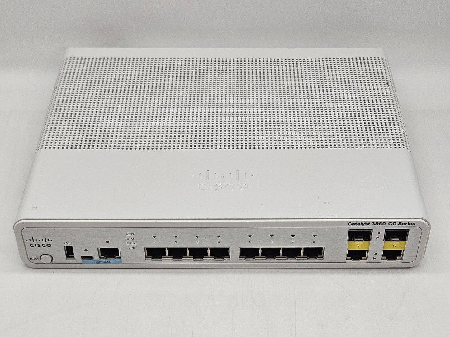 Cisco Catalyst 3560CG 8-Port GbE & 2-Port DP SFP Network Switch WS-C3560CG-8TC-S0
