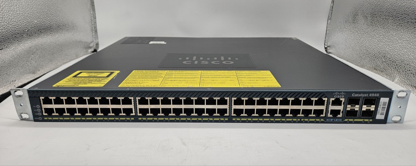 Cisco Catalyst 4900 48-Port GbE & 4-Port SFP Network Switch WS-C4948-E1