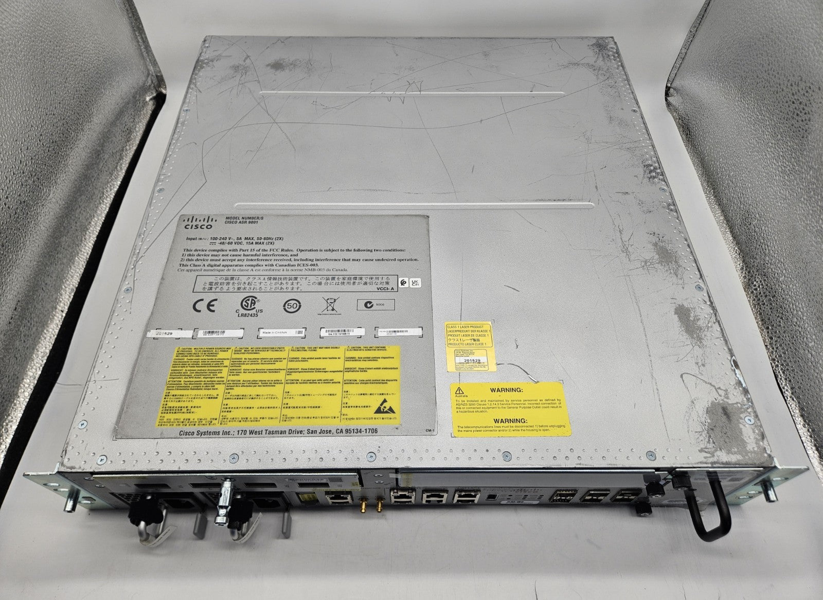 Cisco 4-Port SFP Agregated Services Router w/ Module & 2x PSU OS 6.9.2 ASR 90012