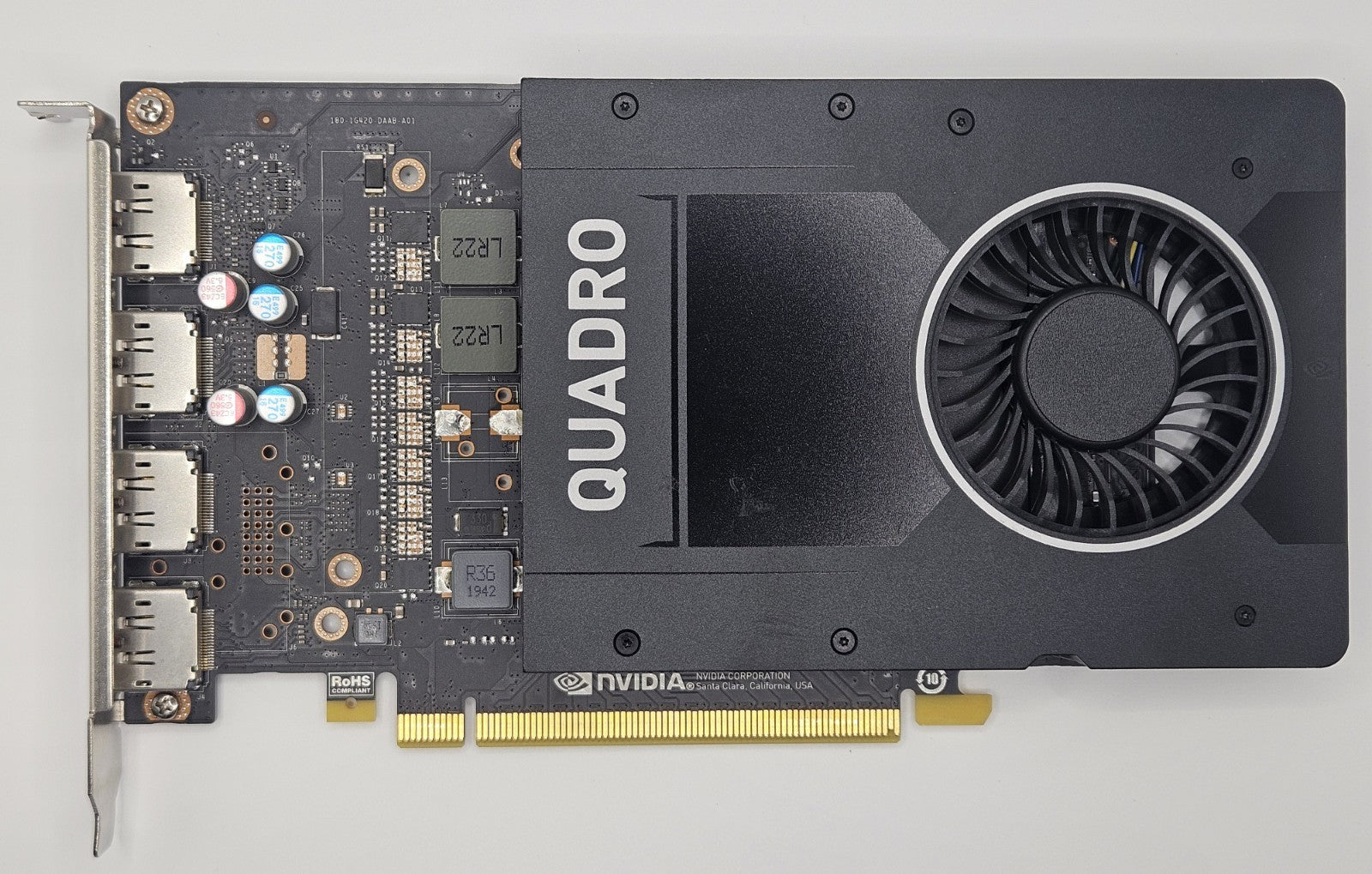 Nvidia Quadro P2200 5GB GDDR5X PCI-Express 3.0 x16 Video Graphics Card1