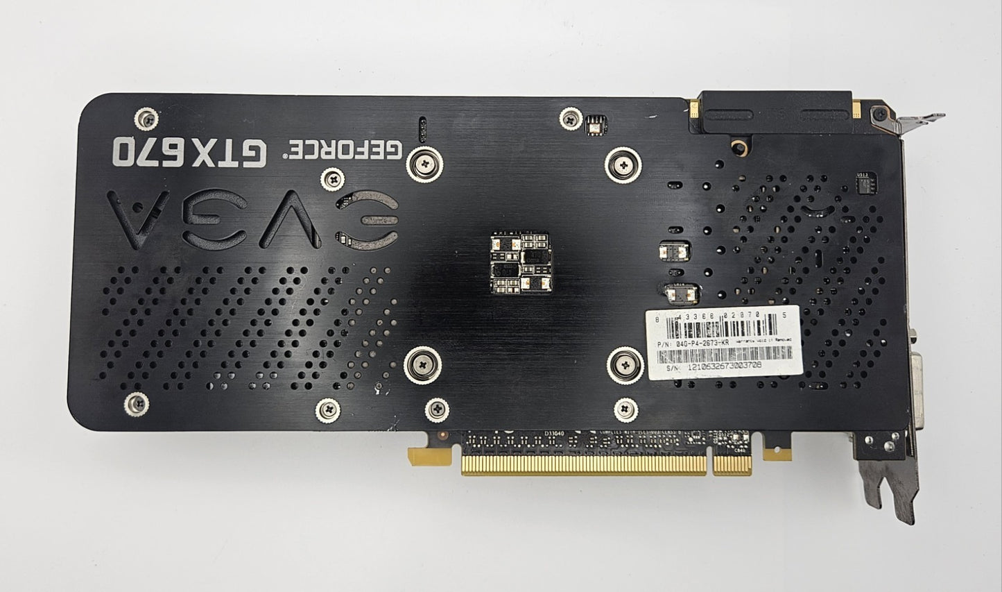 EVGA Geforce GTX 670 SuperClocked+ 4GB GDDR5 Video Graphics Card 04G-P4-2673-KR3