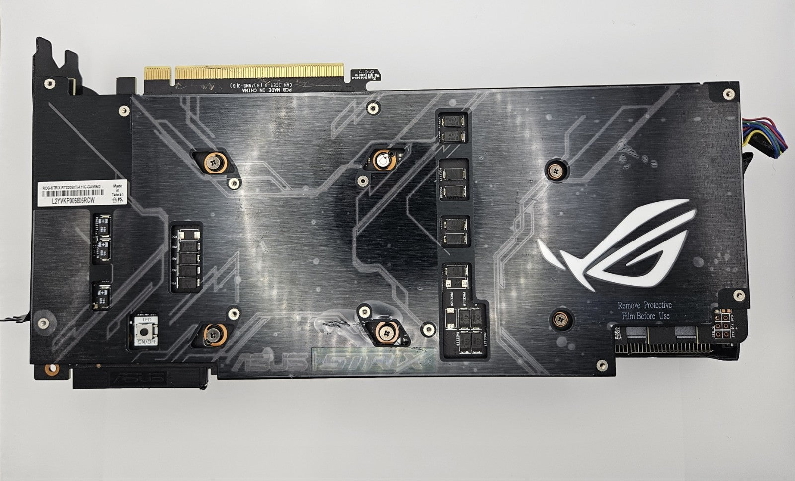 Asus GeForce RTX 2080 Ti ROG Strix OC 11GB Card ROG-STRIX-RTX2080TI-A11G-GAMING3