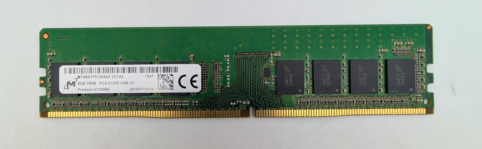 Lot Of 5 MTA8ATF51264AZ-2G1A2 Micron OEM 4GB 1RX8 PC4-2133P DDR41