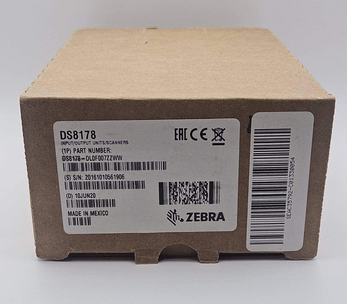 NEW Zebra Wireless Bluetooth Barcode Scanner with Battery DS81781