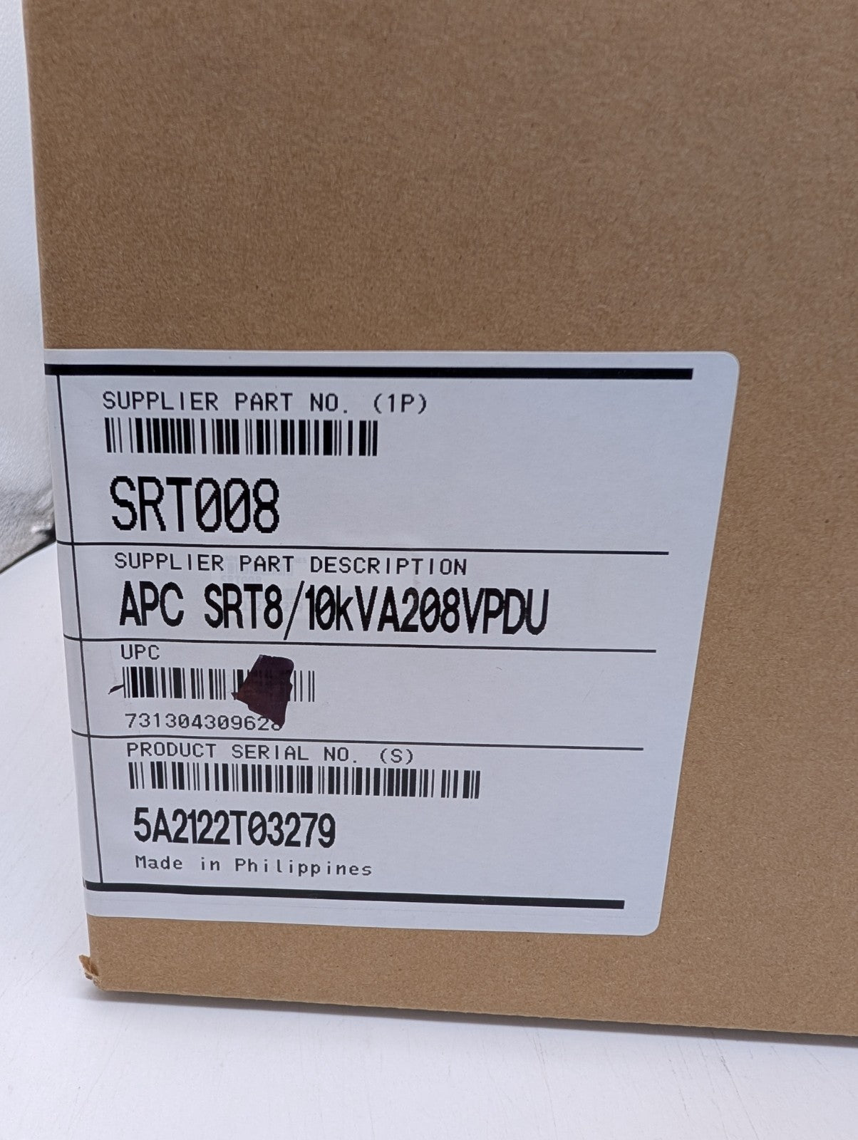 New Sealed APC Smart-UPS SRT008 SRT Power Distribution Unit1