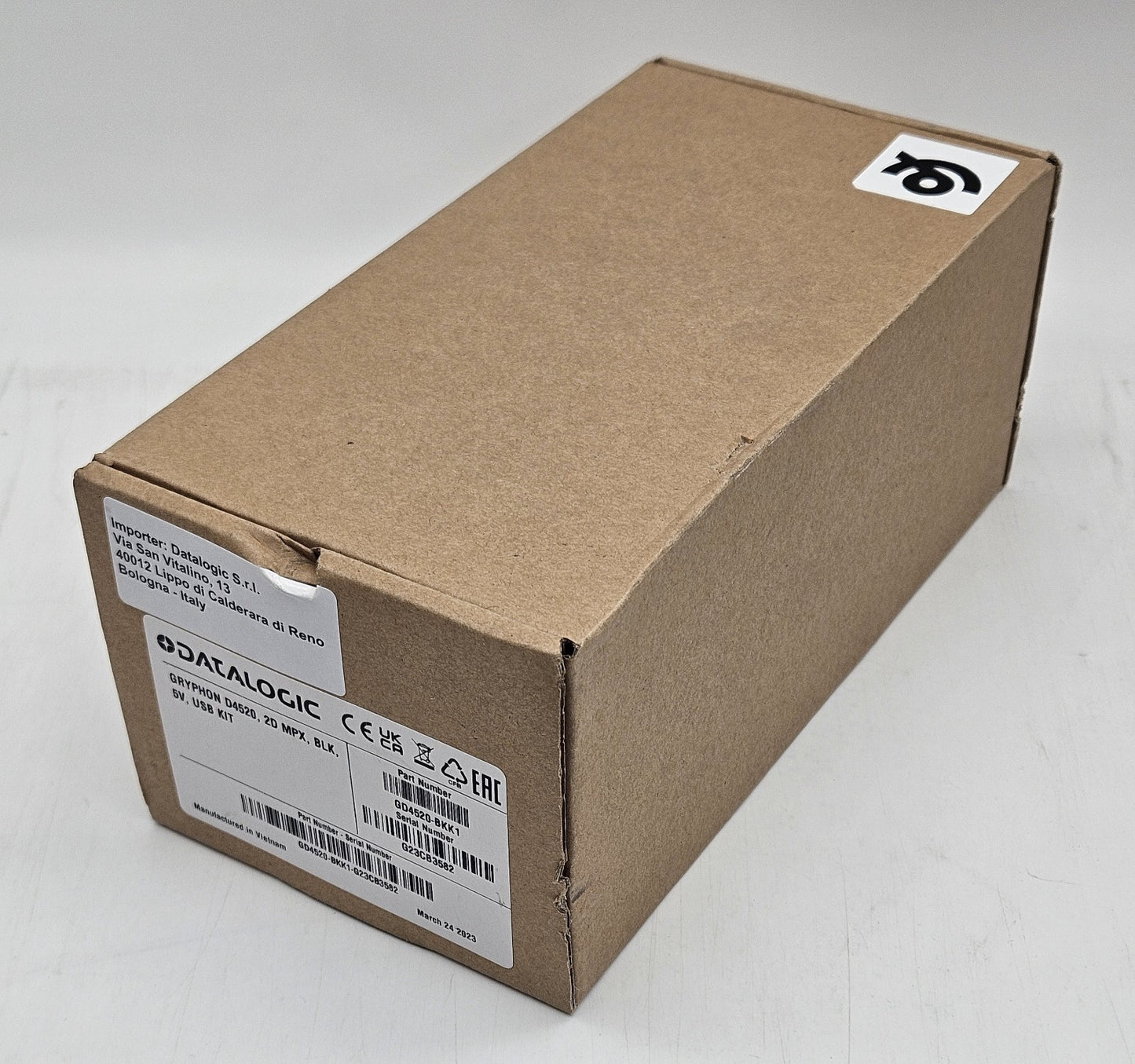 Datalock Gryphon D4520 Handheld Barcode Scanner w/ USB Cable GD4520-BKK10