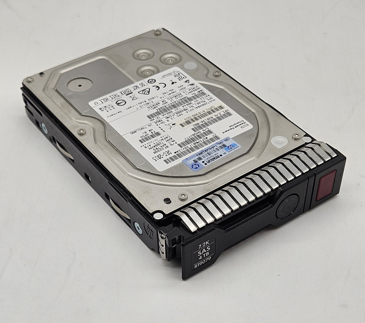 HP 4TB 7200RPM SAS 12Gbps 128MB Cache (SE / 512n) 3.5" Hard Drive 819079-0010