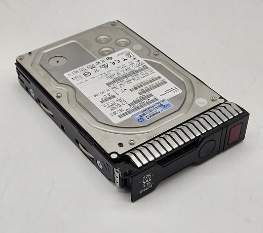 HP 4TB 7200RPM SAS 12Gbps 128MB Cache (SE / 512n) 3.5" Hard Drive 819079-0010