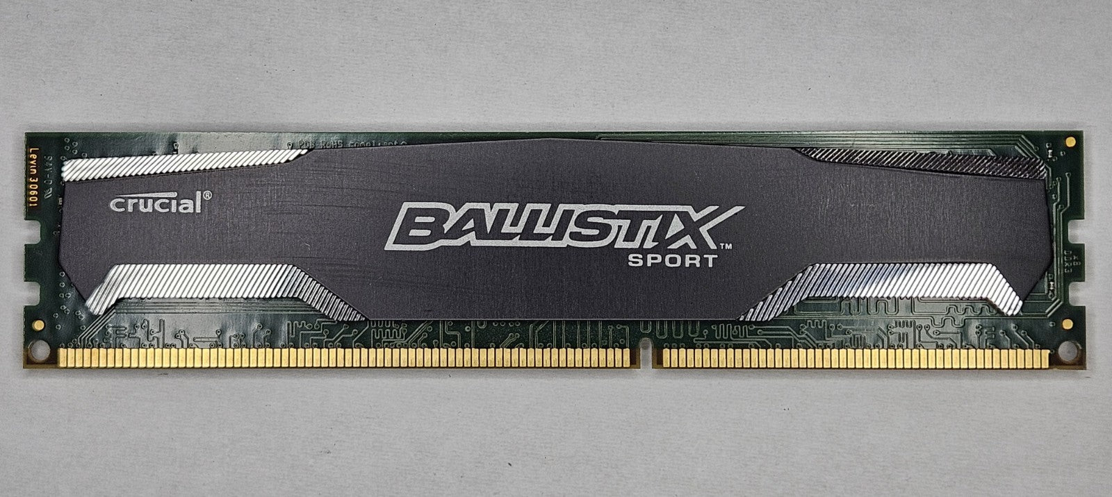 LOT OF 2 Crucial 8GB PC3-12800 DDR3-1600MHz Desktop RAM BLS8G3D1609DS1S00.16FED2
