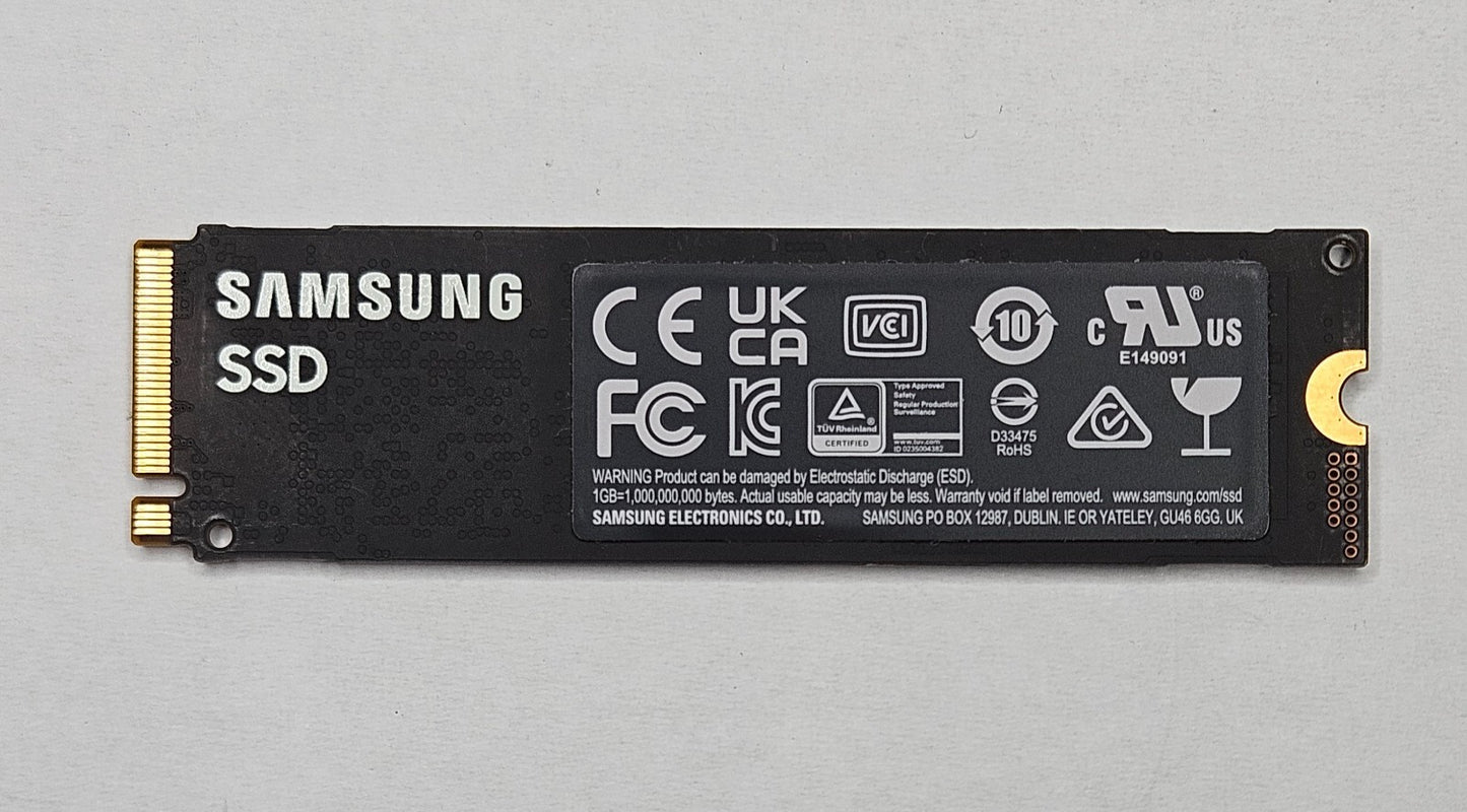 Samsung MZ-V8P2T0 980 Pro 2TB TLC PCIe 4.0 x4 NVMe M.2 2280 SSD MZVL22T0HBLB1