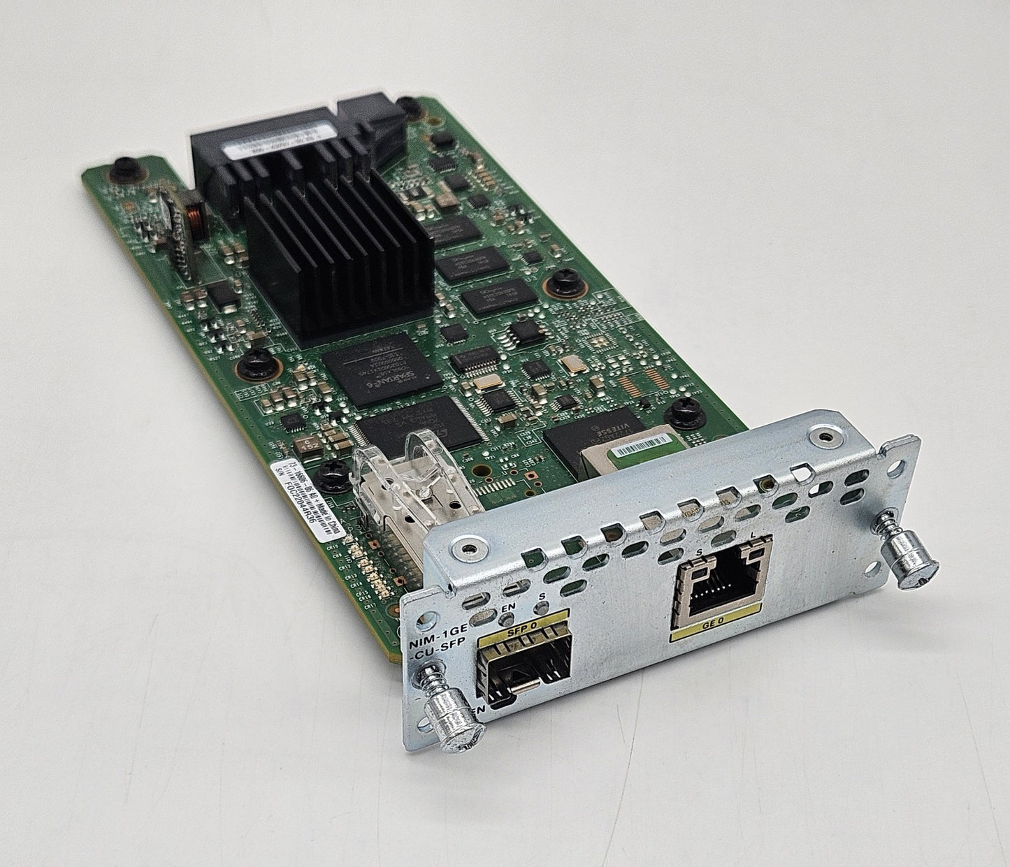Cisco 1-Port 1Gb Dual Mode (SFP/RJ-45) Network Expansion Module NIM-1GE-CU-SFP0