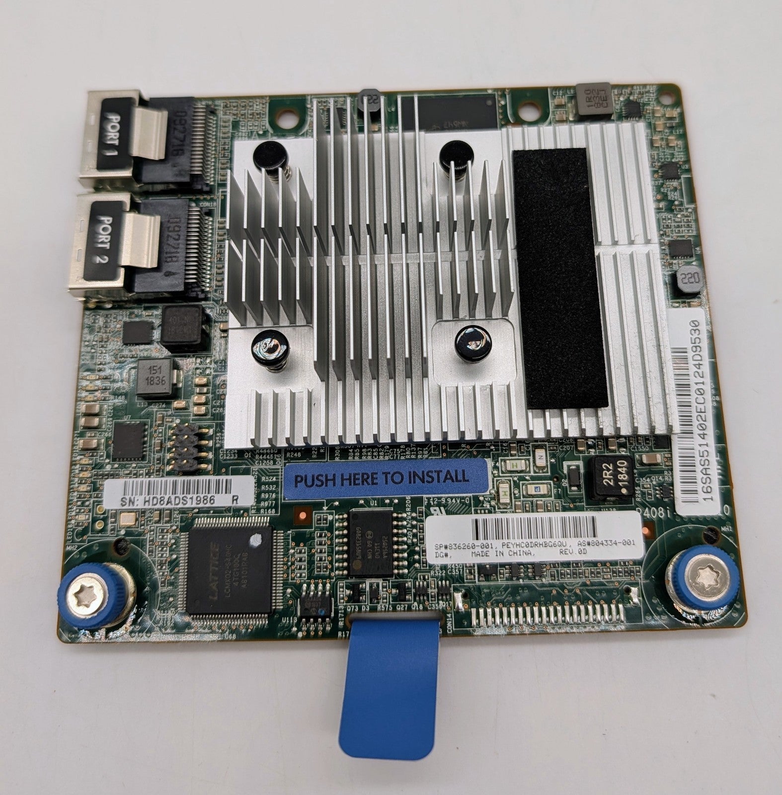 HP HPE 836260-001 Smart Array P408i-A SR Gen10 12G SAS Controller0