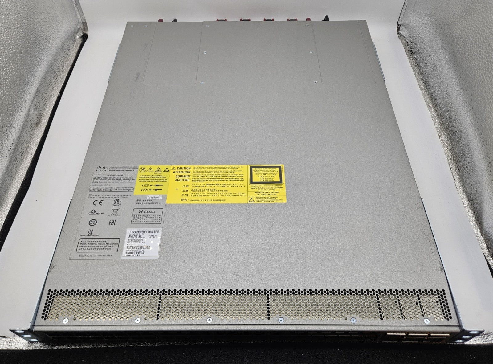 Cisco Nexus 9300 48-Port 10GbE & 6-Port 40Gb QSFP+ w/ 2x 650W PSU N9K-C9372TX-E2