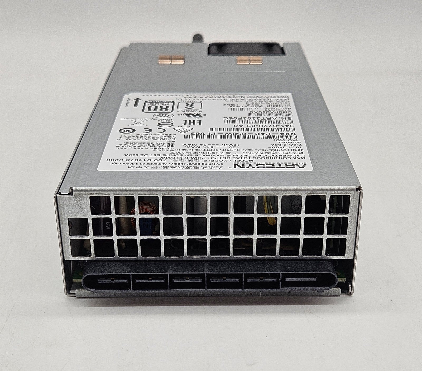 Cisco 650W Power Supply Nexus 3000/9000 Switches (Port Intake) NXA-PAC-650W-PI3