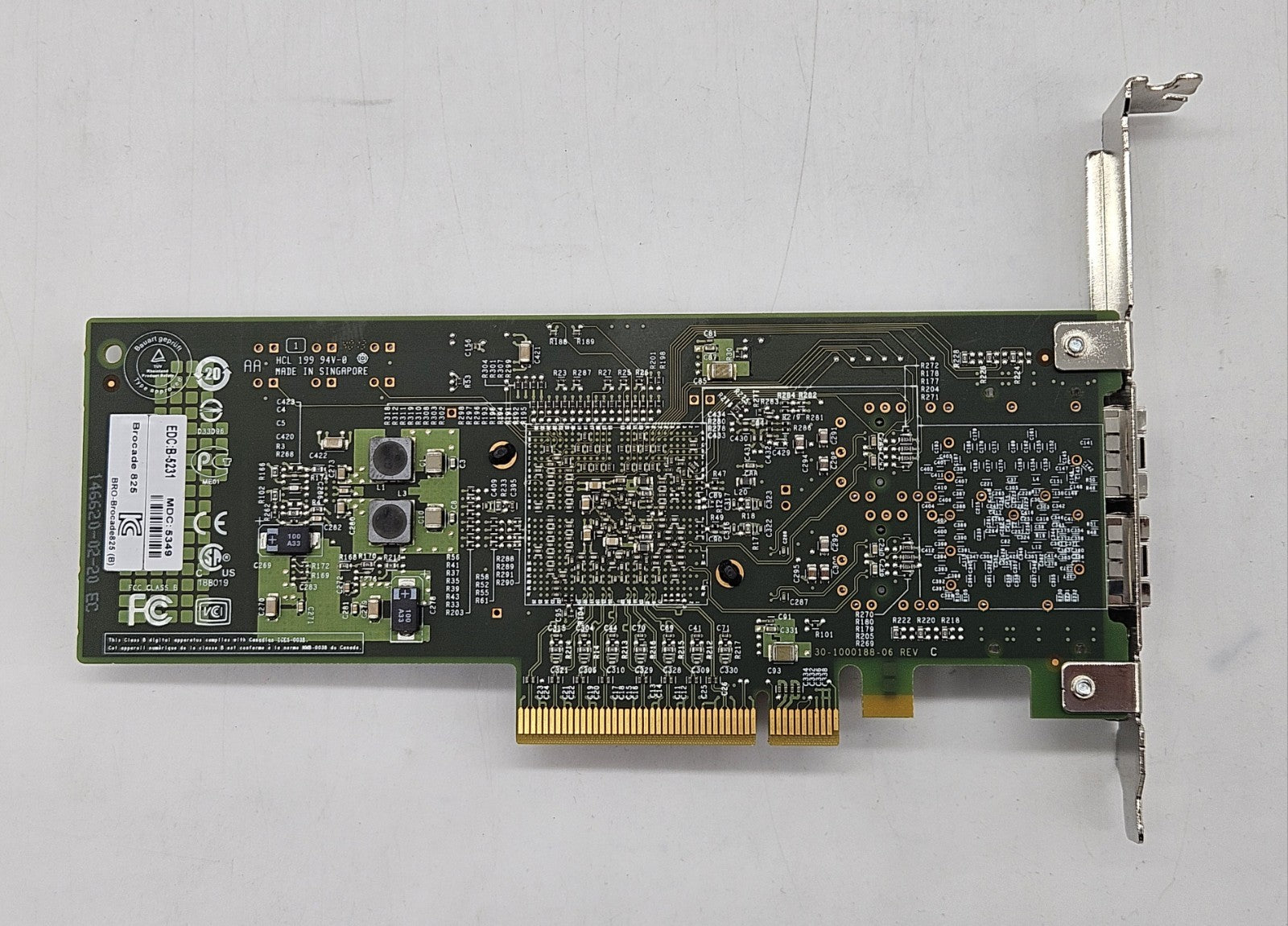 LOT OF 3 HP Brocade 825 2-Port 8Gb SFP  Host Bus Adapter 571521-0023