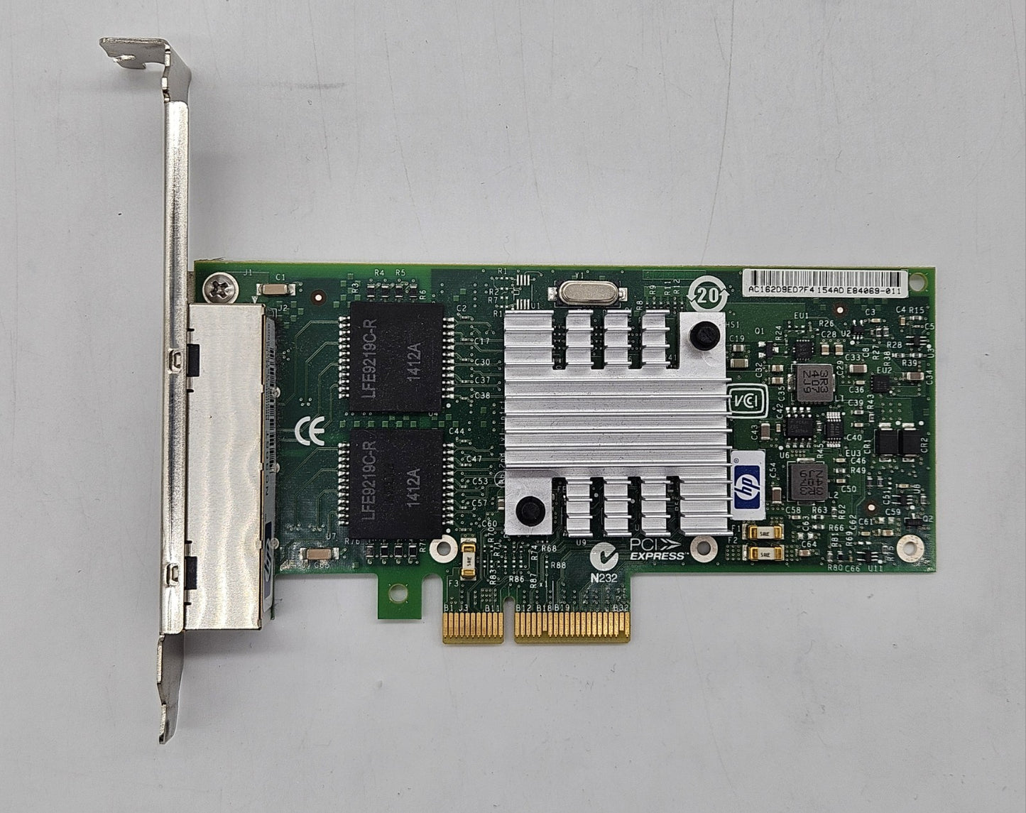 HP 4-Port Gigabit Ethernet PCI-e x4 Network Adapter (High Profile) 593743-0012
