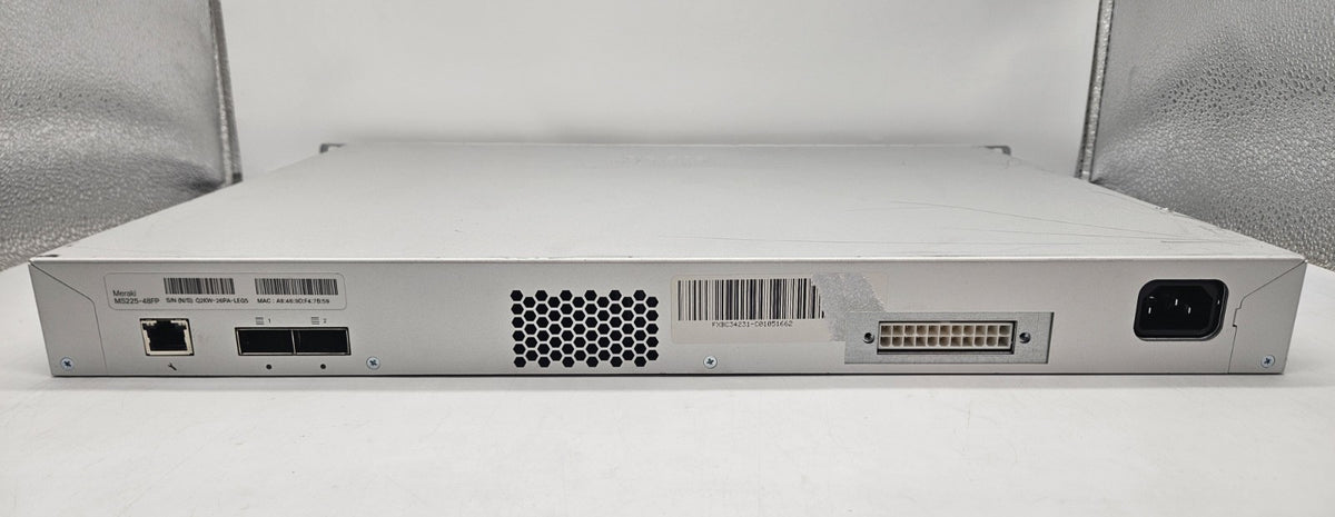 Cisco Meraki 48-Port PoE+ GbE & 4-10Gb SFP Network Switch UNCLAIMED MS225-48FP3