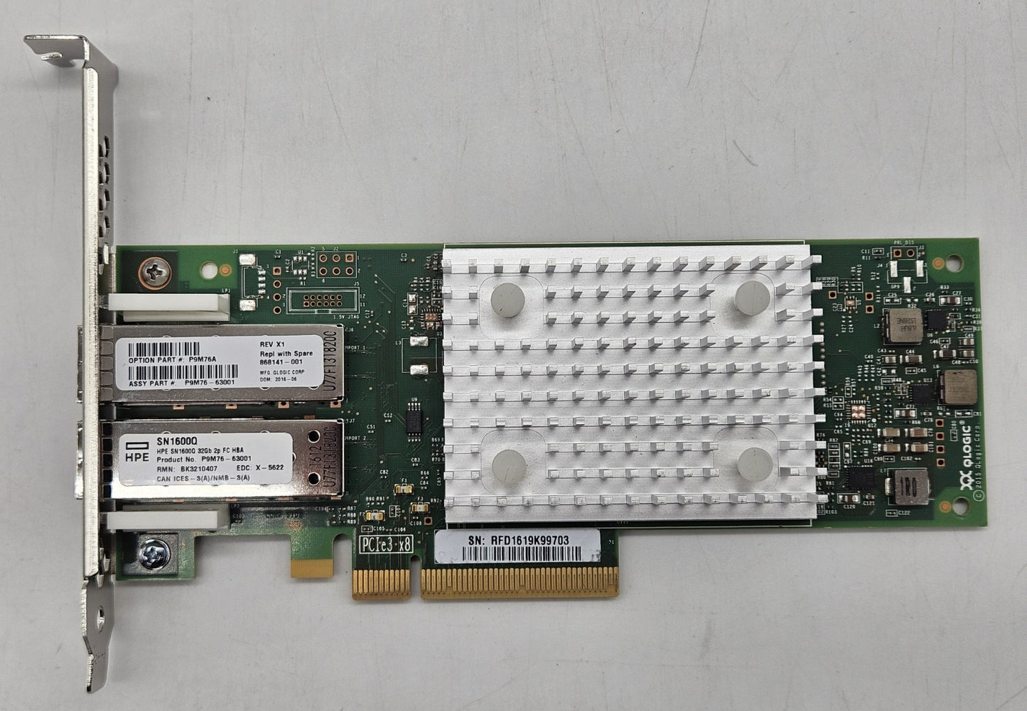 HP SN1600Q 2-Port 32Gb SFP28 High Profile Host Bus Adapter 868141-0012