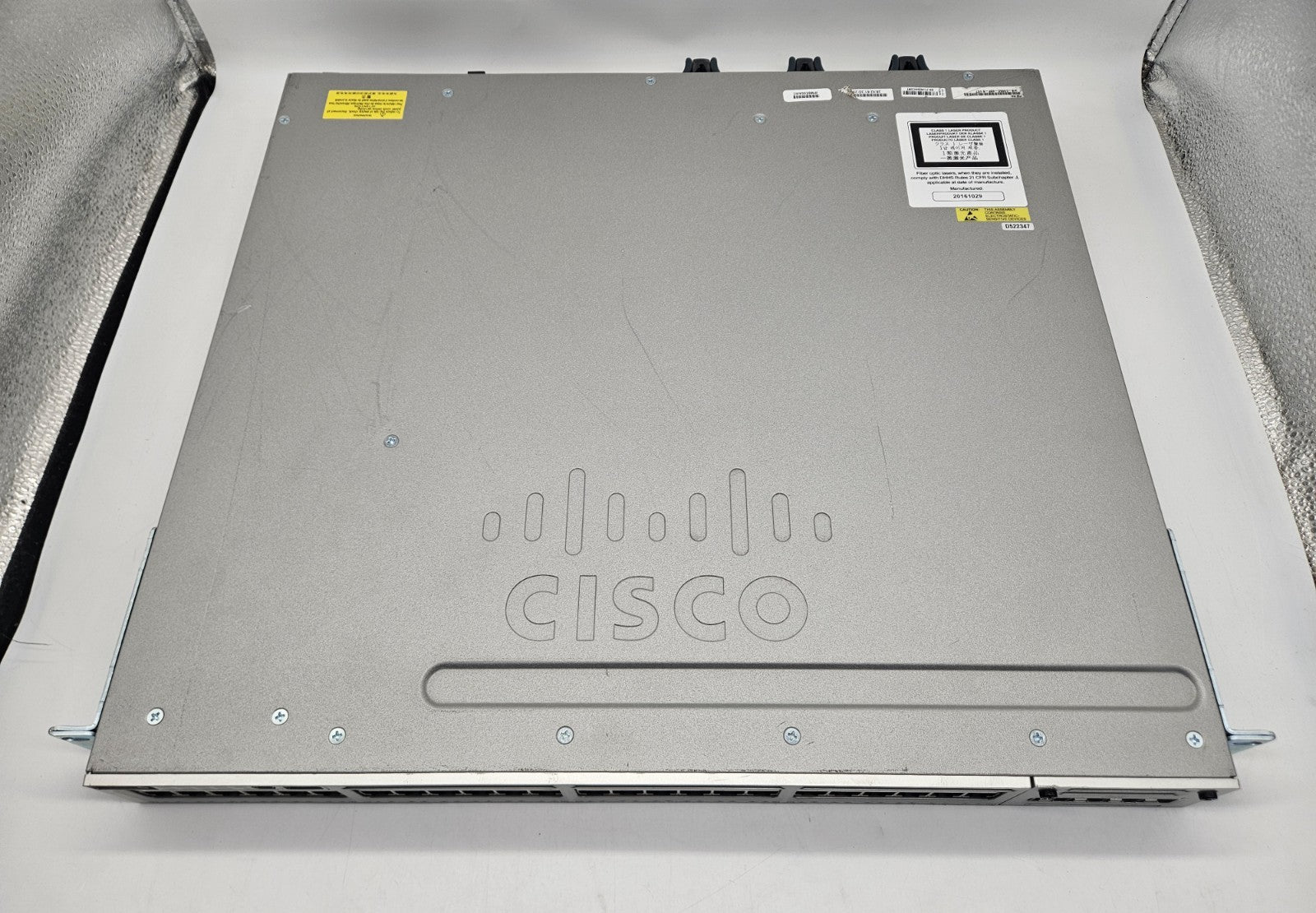 Cisco Catalyst 3850 48-Port GbE PoE+ Switch w/NM-2-10G & 2xPSU WS-C3850-48P-S2