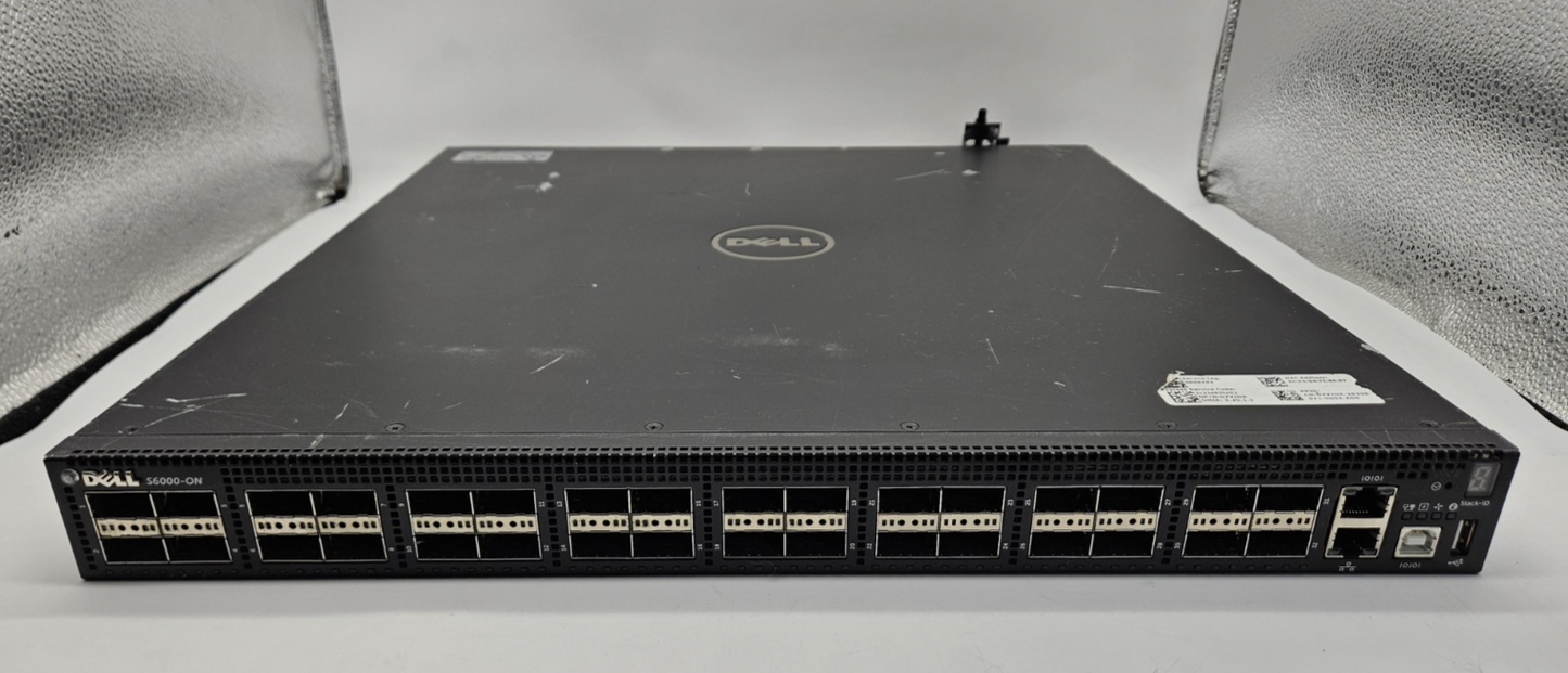 Dell S6000-ON 32-Port 40GB QSFP+ Layer 3 Network Switch w/ 1x Power Supplies F B0