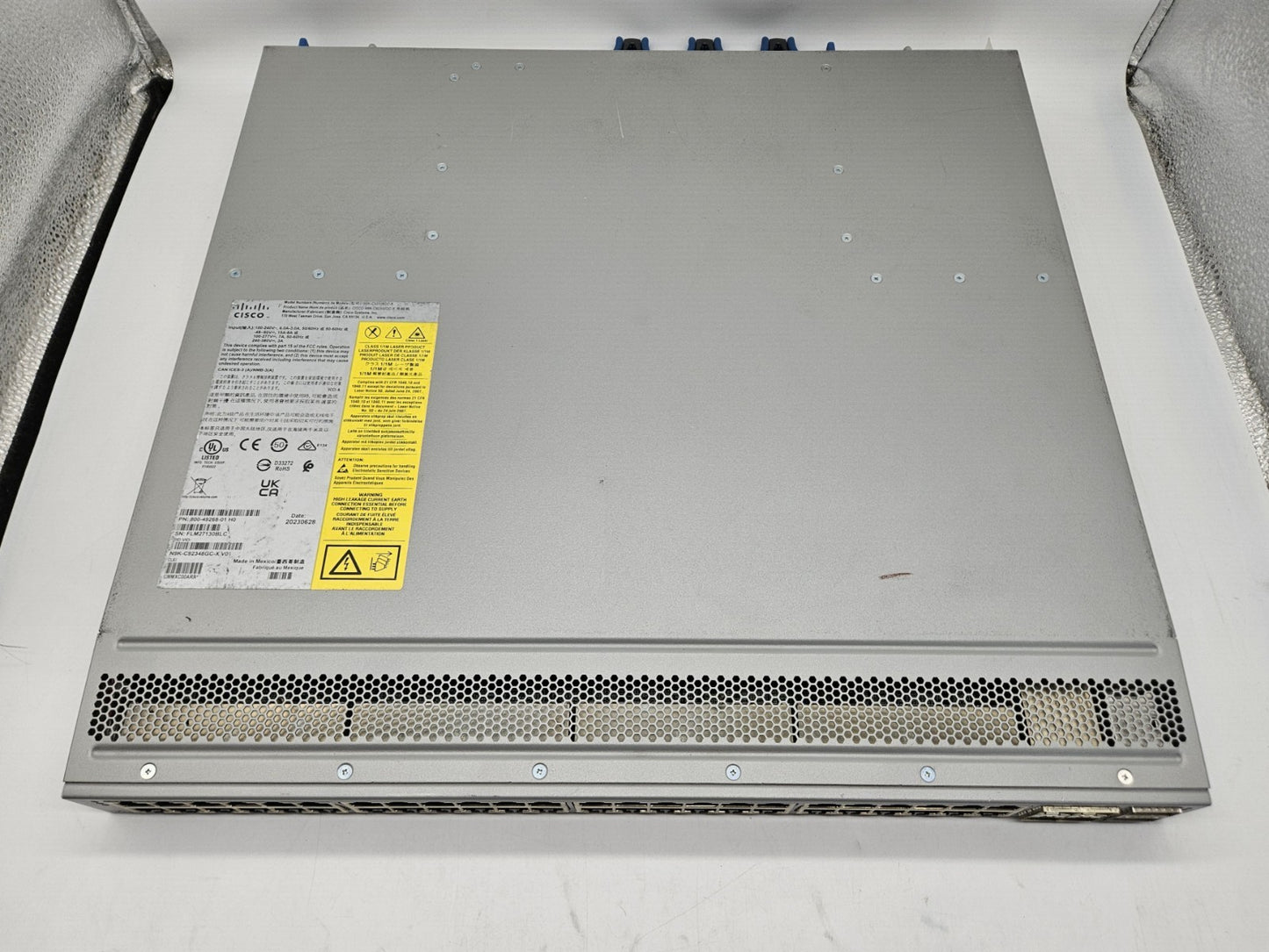 Cisco Nexus 9200 48-Port GbE & 4-Port SFP28 & 2-Port QSFP Switch N9K-C92348GC-X2