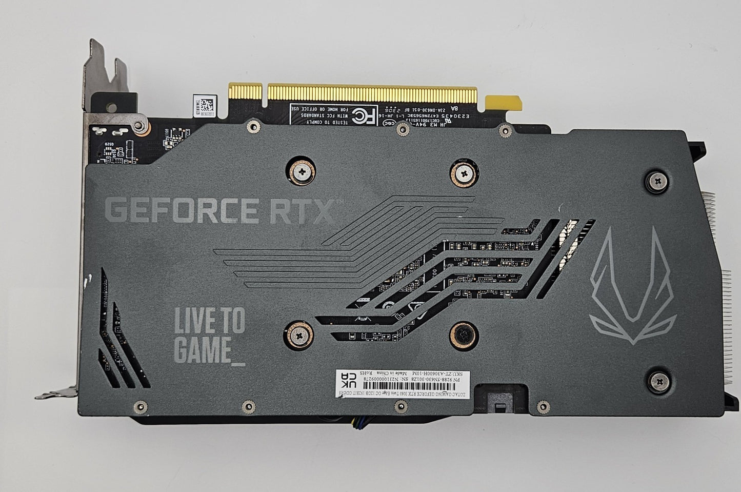Zotac GeForce RTX 3060 Twin Edge OC 12GB GDDR6 Graphics Card ZT-A30600H-10M3