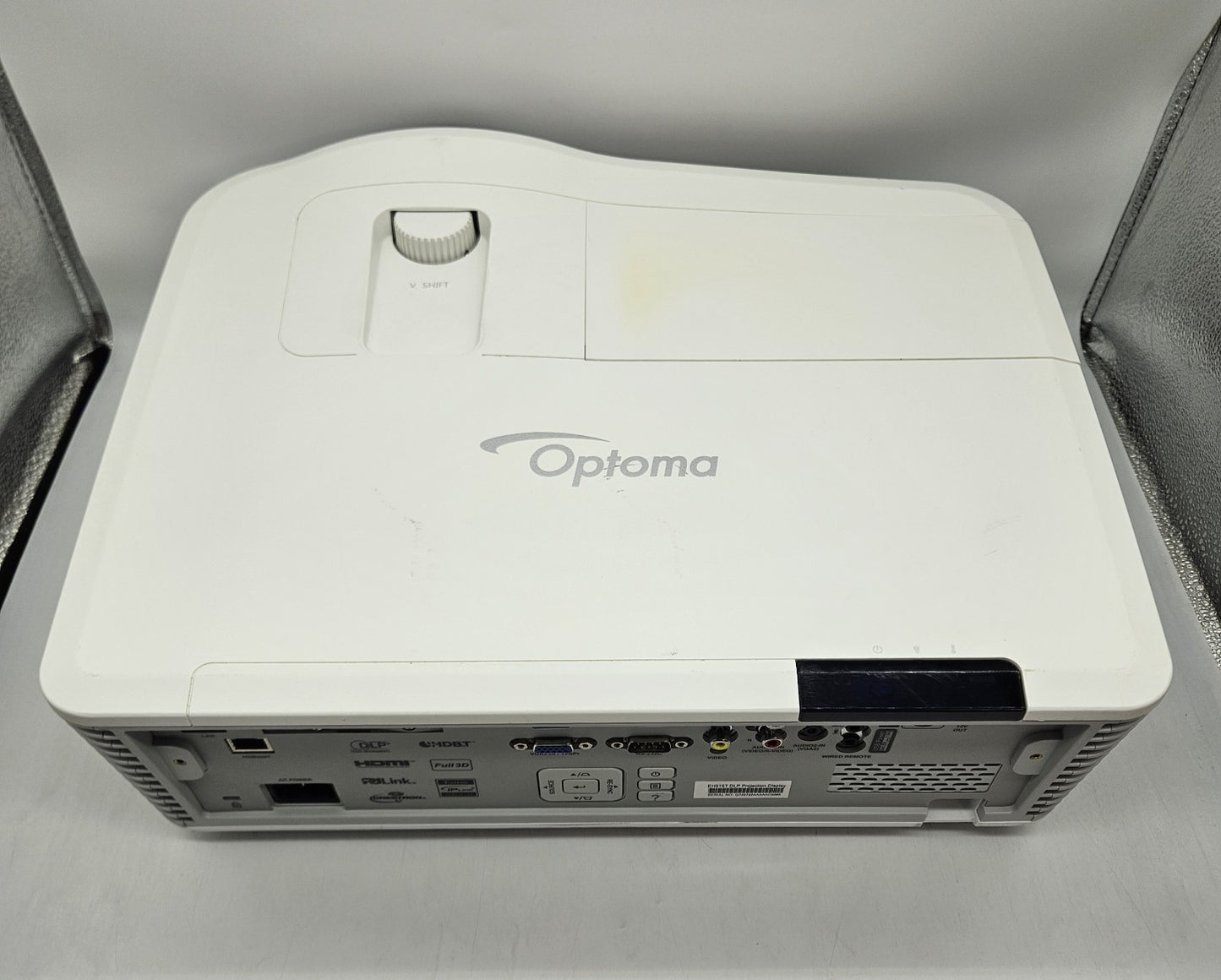 Optoma 5500 Lumems 1080p DLP Full 3D Projector 2180 Hours (Clean Image) EH515T2