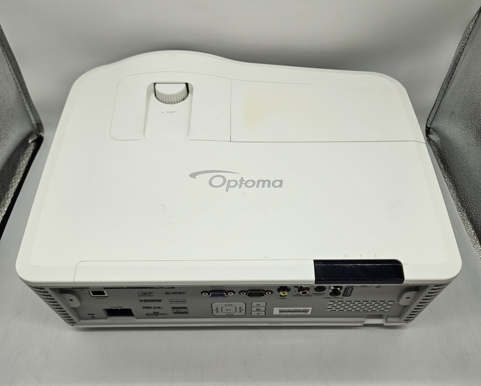 Optoma 5500 Lumems 1080p DLP Full 3D Projector 2180 Hours (Clean Image) EH515T2