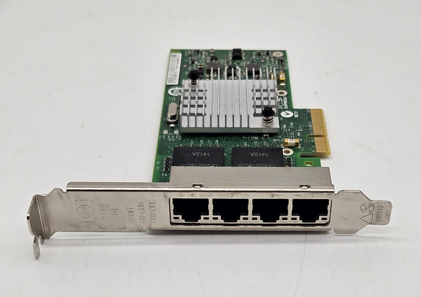 HP 4-Port Gigabit Ethernet PCI-e x4 Network Adapter (High Profile) 593743-0011