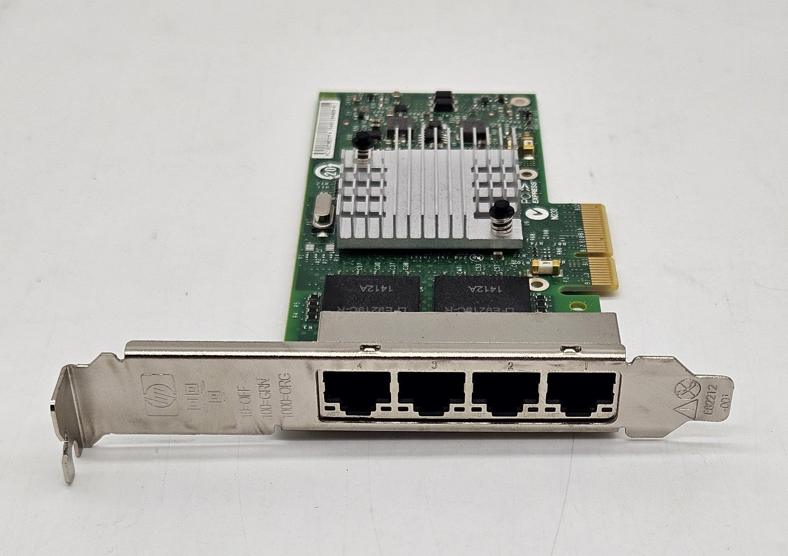 HP 4-Port Gigabit Ethernet PCI-e x4 Network Adapter (High Profile) 593743-0011