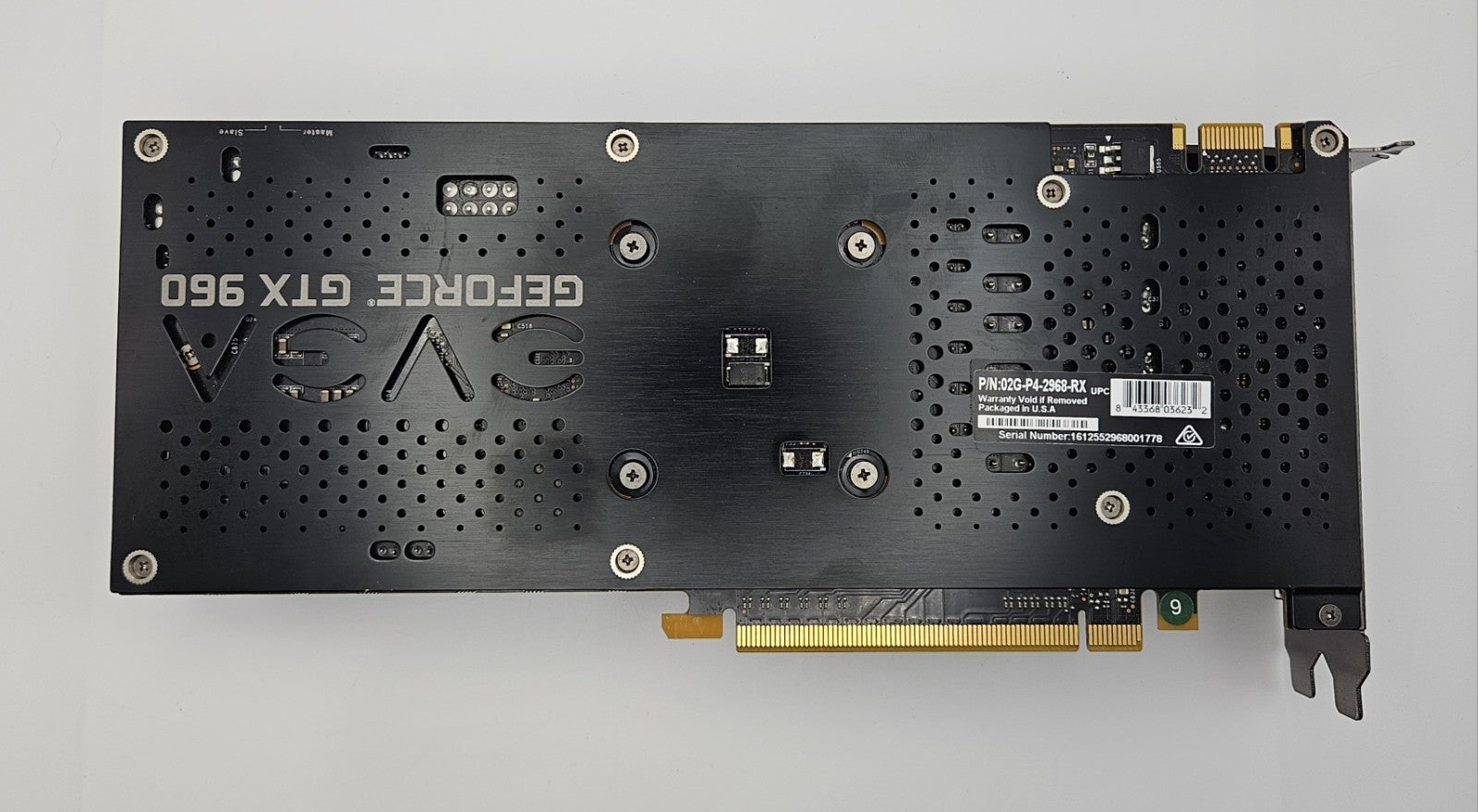 EVGA GeForce GTX 960 FTW ACX 2.0 2GB GDDR5 Graphics Card 02G-P4-2968-RX3