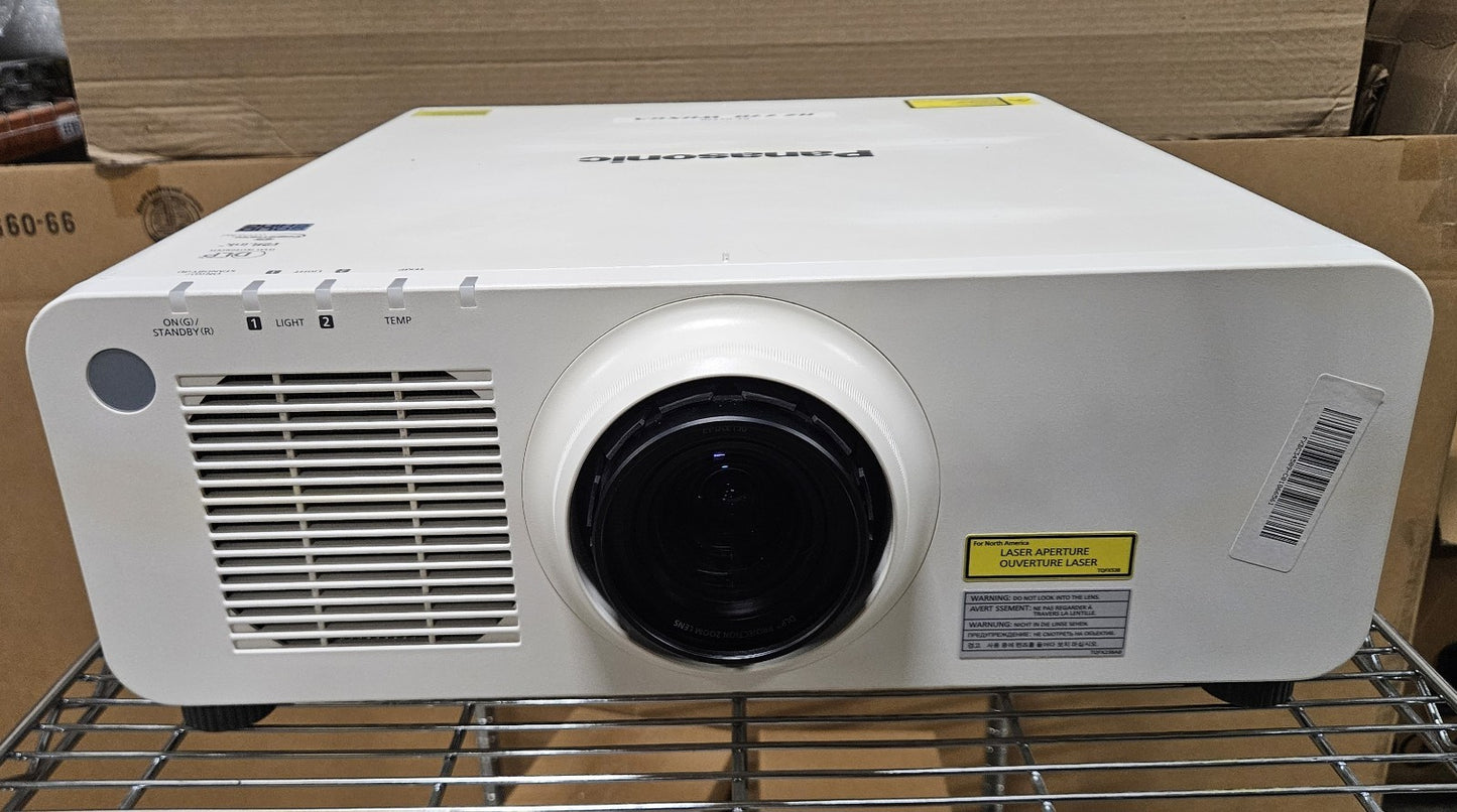 Panasonic Laser WUXGA DLP 7000 Lumens Projector 6063 Hours 6024 Lamp PT-RZ7701