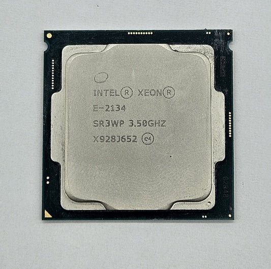 Intel Xeon E-2134 3.5GHz 8MB LGA1151 4-Core CPU Processor SR3WP0