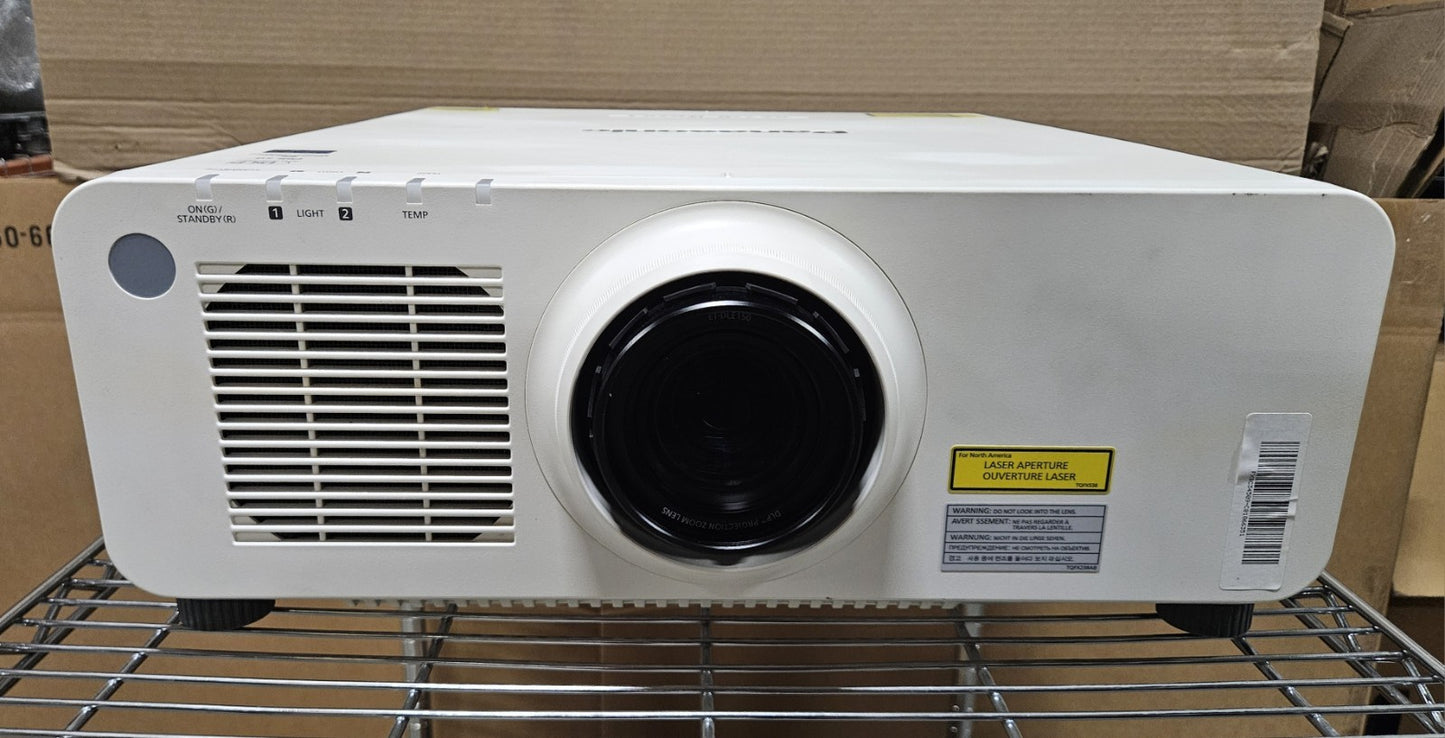 Panasonic Laser WUXGA DLP 7000 Lumens Projector 6149 Hours 6109 Lamp PT-RZ7701