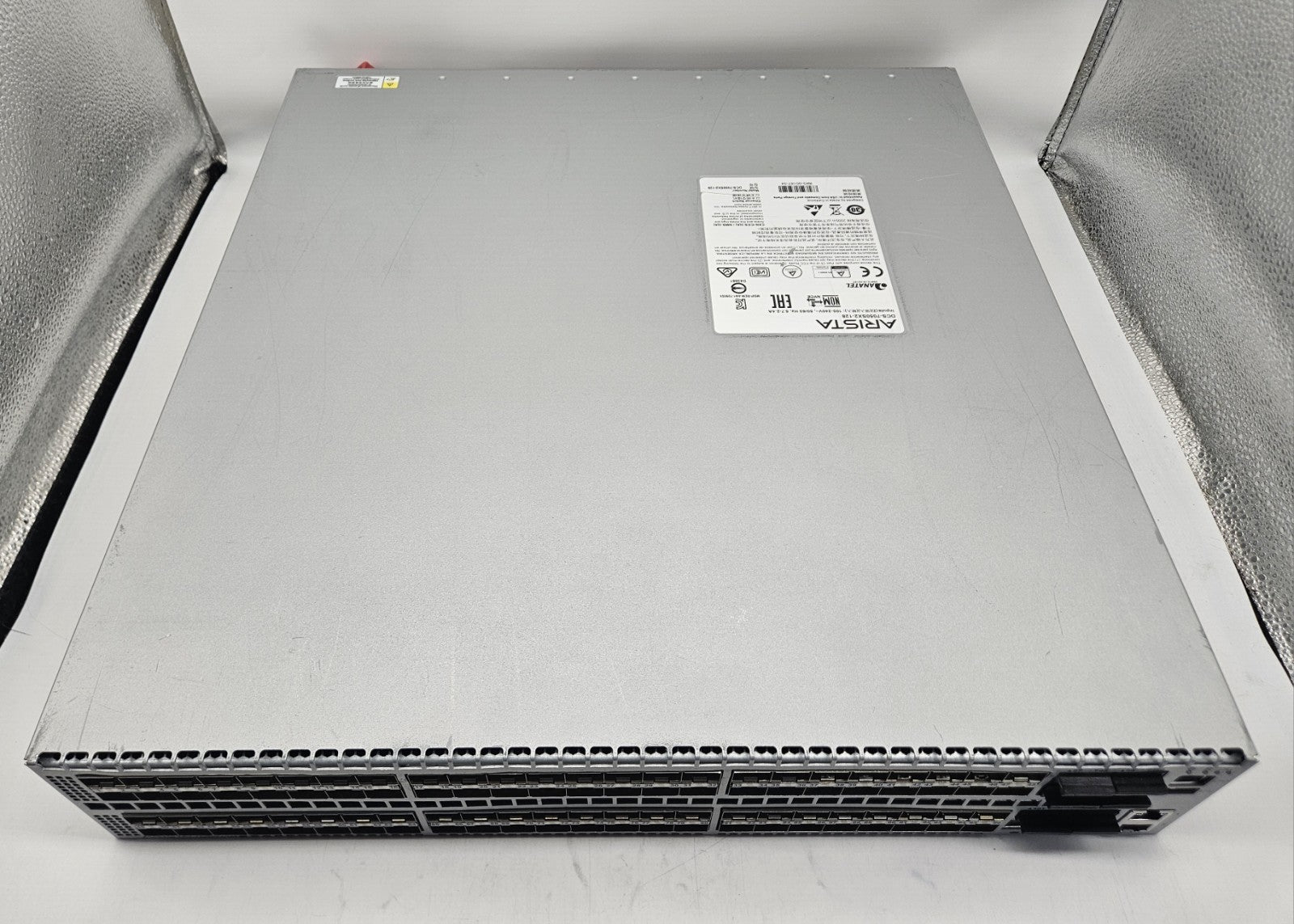 Arista 7050SX2 96-Port 10G SFP+ 8-QSFP+ Network Switch w/ 2x PSU DCS-7050SX2-1282