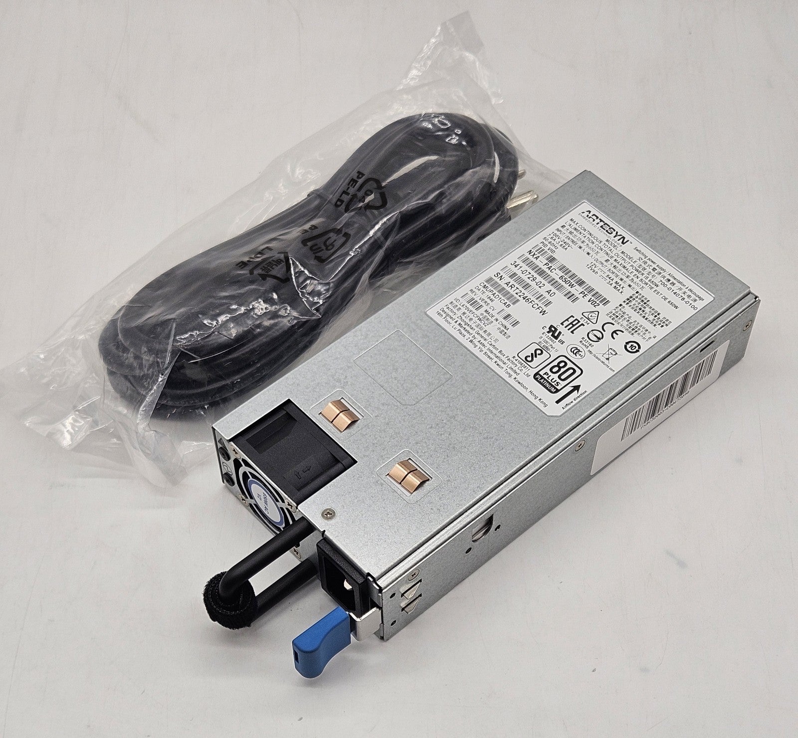 LOT OF 2 Cisco 650W PSU Nexus 3000/9000 Switches (Port Exhaust) NXA-PAC-650W-PE1