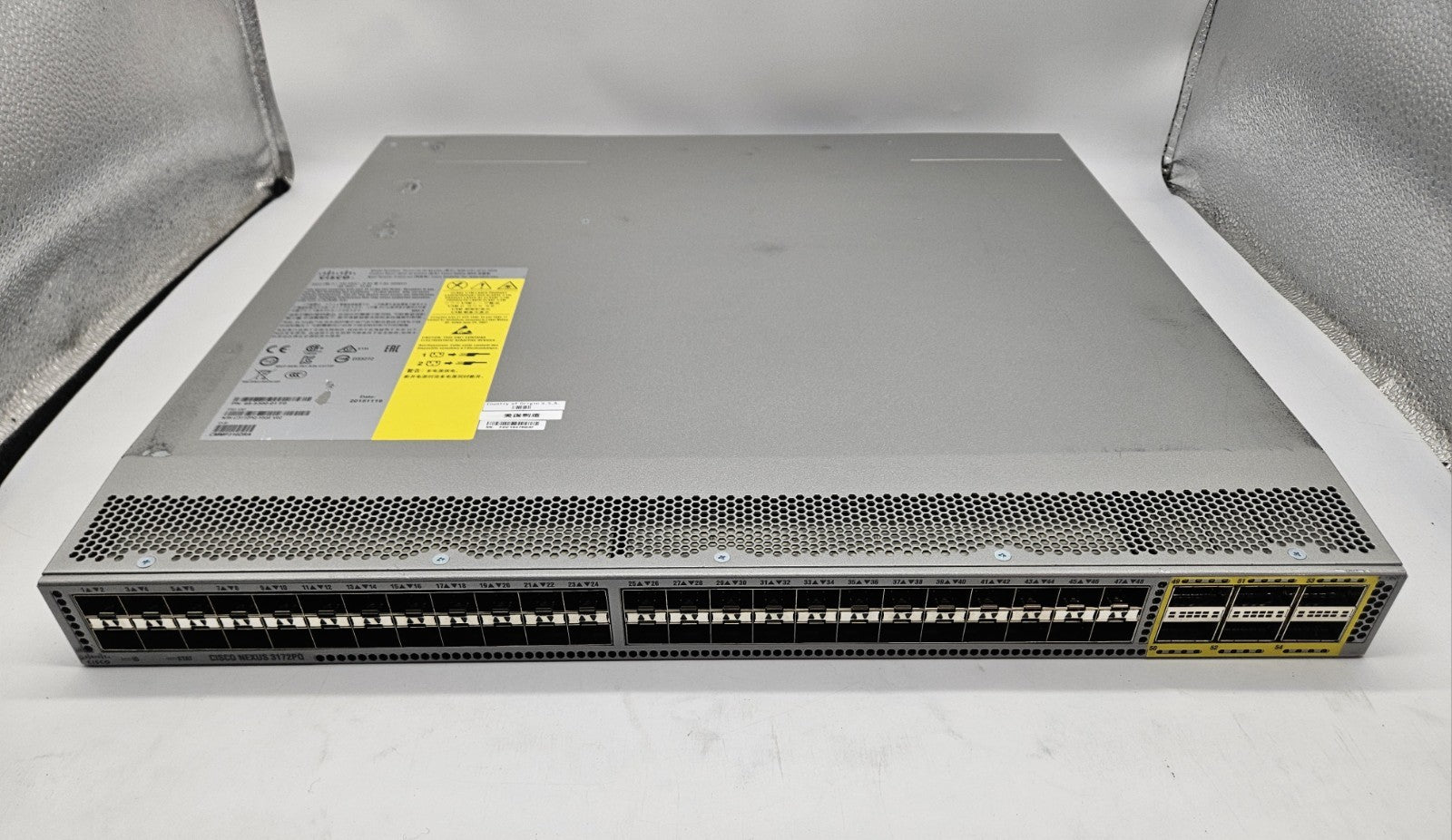 Cisco Nexus 3172PQ 48-Port 10Gb SFP+ & 6-QSFP+ Network Switch N3K-C3172PQ-10GE0